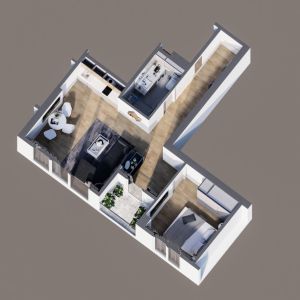 იყიდება 2 ოთახიანი ბინა - ბათუმი